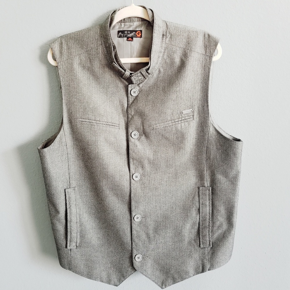 G By Guess Grey Vest